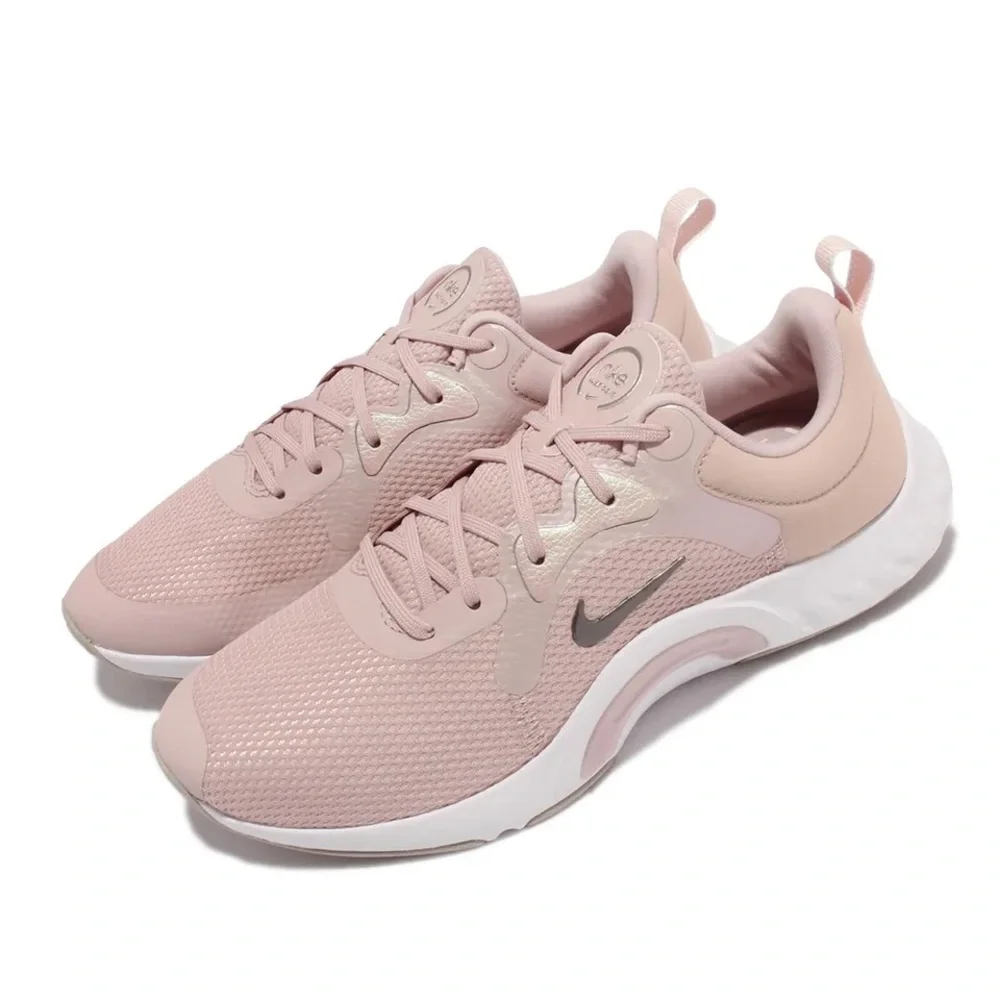 Nike Renew In Season Cross Trainer Rose Pink Metallic Pewter Silver Women Size 8